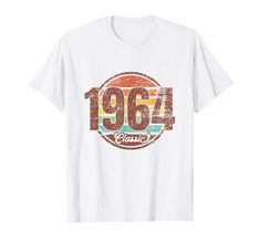 PRICES MAY VARY. 58th Birthday Vintage 1964 Classic TShirt is a Retro 58th Birthday Gift with 1964 Graphic for 58 Years Old men, women, father, mother, dad, mom, papa, mama, grandpa, grandma, wife, husband to wear like 58th Bday Outfit and celebrate fifty eight years 58th Birthday Vintage 1964 Classic T-Shirt is a Gift for born in January February March April May June July August September October November December. Great pairs with 58th Birthday Dress, Costume, Clothes, Long Sleeve, Hoodie, Swe Mom Papa, 57th Birthday, 58th Birthday, Costume Clothes, Birthday Vintage, T Shirt Image, Birthday Dress, Dress Costume, Birthday Dresses