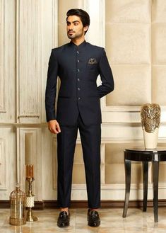 Indian Ethnic Fashionable Men's Jodhpuri Suit Bandhgala Suit for Men, Jodhpuri Blazer for Wedding ITEM (INC): Jodhpuri suit SIZE            -XXXS.XXS.XS,S,M,L,XL.XXL.XXXL ---------------- WE REQUEST OUR BUYERS TO SELECT THEIR SIZE ACCORDING TO SIZE CHART AVAILABLE IN THE PHOTO SECTION. FOR CUSTOMIZED ITEM, WE NEED ACTUAL BODY MEASUREMENTS IN the below format: 1) CHEST CIRCUMFERENCE / ROUND 2) STOMACH CIRCUMFERENCE / ROUND 3) HIP CIRCUMFERENCE / ROUND 4) SHOULDER (ONE SHOULDER TIP TO OTHER SHOULD Indian Coat For Men, Groom Coat Pant Design, Navy Blue Bandhgala Suit, Jodhpuri Bandhgala Suits, Navy Blue Jodhpuri Suit Men, Bandgala Suit For Men, Jodhpuri Mens Suit, Prince Coat Design For Men, Coat Design Men Style