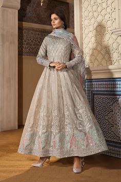 Pakistani Designer Dress with Gota Embroidery in Elegant Style embellished with beautiful embroidered. Buy Latest 2020 online Pakistani Designer Dress. Pakistani Designer Dress, Gota Embroidery, Latest Pakistani Dresses, Pakistani Traditional, Pakistani Dresses Online, Pakistani Designer Suits, Salwar Dress, Winter Formal Dresses, Dress Salwar Kameez