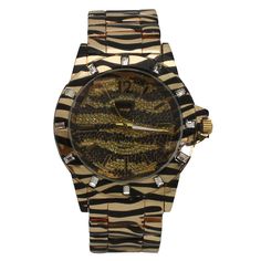 This Womens Animal Print Metal Watch from Olivia Pratt is super trendy, featuring a durable materials band and face, this watch is the perfect addition to your accessory collection. Olivia Pratt is always looking after new designs to improve your style! Using the best quality materials available in all of our products to ensure long durability in your every day wear. Please be aware, color vibrancy of the product might change from device to device. If you have questions we're here to help! Color Trendy Metal Analog Watches, Trendy Gold Watches With Metal Dial, Trendy Gold Stainless Steel Watches, Trendy Adjustable Gold Watch, Trendy Adjustable Gold Watches, Trendy Gold Adjustable Watch, Trendy Gold Metal Watches, Trendy Gold Adjustable Watches, Black Witch Costume