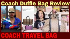 COACH TREKKER BAG IN SIGNATURE CANVAS | COACH DUFFLE BAG | COACH TRAVEL BAG | OUTLET MEN'S BAG - YouTube Coach Travel Bag, Coach Duffle, Coach Outlet