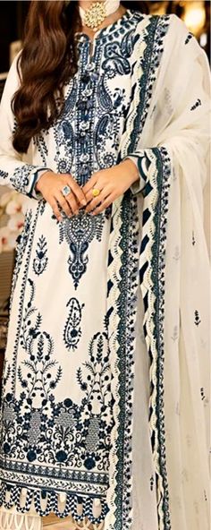 Beautiful hand-stitched women's pakistani suit. Elegant and in-fashion, trendy style for plenty of occasions such as weddings, dinners, family events. Elegant Formal Naqshi Sharara, Elegant Formal Sharara With Naqshi, Elegant Lawn Suit With Naqshi For Diwali, Formal Salwar Kameez For Festivals, Formal Anarkali Lawn Suit With Naqshi, Bollywood Style Formal Palazzo Set With Naqshi, Formal Georgette Salwar Kameez With Naqshi, White Embroidered Formal Unstitched Suit, Elegant Naqshi Palazzo Set For Festivals