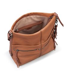 The Sak Ashland Bucket lets you go from work to weekend. It includes a removable guitar crossbody strap so you can carry it hands-free. Bucket Handbags, The Sak, Leather Bucket, Zip Top, Chic Design, Leather Working, Crossbody Strap, Rebecca Minkoff Hobo, Hands Free