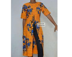 Your item will be made to order so feel free to send me your measurements after placing your order. Also send me the phone number that you would like the delivery company to reach you on. African Tops For Women, African Tops, African Print Tops, African Print Clothing, Dress African, Printed Gowns, African Print Dress, Ankara Dress, Women Plus Size