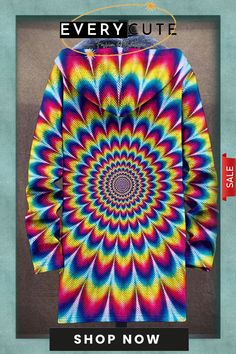 Men's Fashion Hippie Colorful Plush Thick Long-sleeved Sweater Coat Cardigan Casual Multicolor Long Sleeve Cardigan, Casual Patterned Long Sleeve Cardigan, Casual Long Sleeve Patterned Cardigan, Multicolor Long Sleeve Cardigan For Spring, Colorful Long Sleeve Casual Cardigan, Multicolor Long Sleeve Cardigan, Colorful Long Sleeve Cardigan For Winter, Casual Multicolor Print Fall Outerwear, Colorful Long Sleeve Winter Cardigan