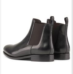 Introducing our "RegalStride" High-End Chelsea Boot Collection, where timeless elegance meets unparalleled craftsmanship. These boots are meticulously handcrafted in the UK, embodying sophistication, luxury, and unmatched comfort. Elevate your footwear game with a pair that not only makes a statement but also stands the test of time. Key Features: Exquisite Craftsmanship: Crafted by skilled artisans, each pair of "RegalStride" Chelsea boots reflects meticulous attention to detail, ensuring durab Semi-formal Calf Leather Boots With Round Toe, Formal Boots With Leather Sole For Fall, Formal Leather Sole Boots For Fall, Formal Fall Boots With Leather Sole, Formal Leather-sole Boots For Fall, Business Chelsea Boots With Cap Toe And Rubber Sole, Business Cap Toe Chelsea Boots With Rubber Sole, Luxury Goodyear Welted Chelsea Boots For Work, Workwear Chelsea Boots With Reinforced Heel And Snip Toe