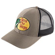 For everything you love to do in the outdoors, our Bass Pro Shops� Leaping Bass Logo Cap proves one cap really does fit all. Classic 6-panel construction features the classic Bass Pro Shops circle logo sewn on front and a mesh back for breathable venting. Adjust the snapback closure for a custom fit. Other quality details of the Bass Pro Shops Leaping Bass Logo Cap include multi-row bill stitching and embroidered eyelet vents.    Classic 6-panel construction   Classic Bass Pro Shops circle logo Six-panel Snapback Hat With Custom Logo For Outdoor, Bass Logo, Logo Sewing, Club Card, Circle Logo, Circle Logos, Good Brands, Black Charcoal, The Outdoors