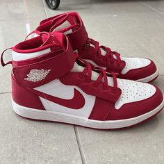 These Are New And Unworn. Original Box Included, My Husband Loves Them But We Are Moving And Need To Lighten Our Closets. Jordan 1 High Top, Nike Air Jordan 1 High, Red High, Air Jordan 1 High, Nike Air Jordan 1, Jordan 1 High, Husband Love, Air Jordan 1, Nike Air Jordan