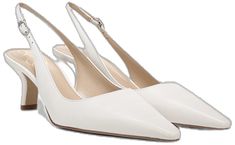 Slingback Pump, Sam Edelman, Women's Pumps, Product Reviews, Bright White, Minimalist Design, Women's Shoes, Nordstrom, Pumps