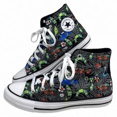 Converse Chuck Taylor High Shoes Skate Black Lime Canvas Women Kids Size A00385f Brand New With Box No Lid. 100% Authentic! Junior Size 5 = Women's Size 7 Junior Size 5.5 = Women's Size 7.5 Junior Size 6 = Women's Size 8 We Could Tell You That It’s The Og Basketball Shoe, Created Over 100 Years Ago. Or That The Design Has Largely Stayed The Same, Because Why Mess With A Good Thing. Or How It Became The Unofficial Sneaker Of All Your Favorite Artists And Musicians, Who Each Made It Their Own. Yea Black High-top Casual Sneakers, Casual Black High-top Sneakers With Flat Heel, Black Flat Sneakers With Laces, Black Vulcanized Sole Flat Sneakers, Casual Black Synthetic Custom Sneakers, Black Casual Custom Sneakers With Round Toe, Casual Black Custom Sneakers With Round Toe, Casual Black Synthetic Canvas Shoes, Black Synthetic Lace-up Canvas Shoes