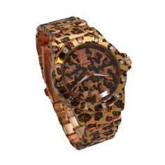 Rose Leopard Womens Animal Print Metal Watch : Target Trendy Metal Analog Watches, Trendy Party Watches, Improve Your Style, Metal Watch, New Designs, Colorful Fashion, Fitness Fashion, Animal Print, Every Day