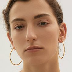 Every girl needs a pair of good hoop earrings! These are it! They are the perfect statement piece, adding a touch of elegance to any outfit. These are a must have! 2in diameter Large Statement Earrings, Gold Hoop, Every Girl, Gold Hoop Earrings, Statement Pieces, Statement Earrings, 18k Gold, Hoop Earrings, Dangle Earrings