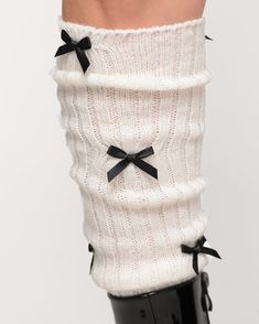 Our Embracing Girlhood Ribbon Leg Warmers are a nostalgic nod to the carefree spirit of the Y2K! Whether you're pairing them with chunky mary janes or platform boots, these leg accessories are sure to add a touch of iconic vibez to your look. Chunky Mary Janes, Leg Accessories, Aesthetic Shoes, Black White Pink, Platform Boots, Leg Warmers, New Day, Mary Janes, Pink White