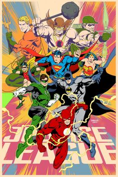 the justice league is listed as one of the most successful dc superheros in comics