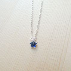 "Dainty and simple blue sapphire star necklace. Please choose your favorite necklace length at checkout. All lengths have a one inch extender, that way you'll have some wiggle room to play with the length. For example, if you choose a 14 inches necklace length, you'll have options to close the necklace at any length between 14 inches and 15 inches. ⇒ MATERIALS Entirely made of .925 sterling silver and a zircon. ⇒ LENGTH Available in several lengths at checkout. Kindly choose your favorite. All l Turquoise Heart Necklace, Necklace Star, Star Pendant Necklace, Turquoise Heart, Women Necklace, Valentines Necklace, Teardrop Necklace, Necklace Women, Necklace Blue