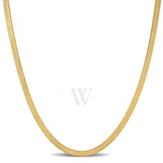 His beautiful herringbone necklace is crafted from 10k yellow gold and features a width of 3.5Mm. The flexible links are woven together to create a unique and elegant texture that catches the light in every direction. The necklace is 16 inches in length, making it the perfect length to complement a variety of necklines. The secure lobster clasp ensures that the necklace stays in place while being worn. The flex herringbone style is a classic design that is both sophisticated and versatile, making it perfect for adding a touch of luxury to any outfit, from casual to formal. The high-quality 10k yellow gold ensures that this necklace is a durable and valuable addition to any jewelry collection. This necklace is perfect for everyday wear or for special occasions. The flexible design allows fo Classy Necklace, Elegant Texture, Herringbone Chain, Herringbone Necklace, Flexible Design, Unisex Jewelry, Metal Stamping, Herringbone, Classic Design