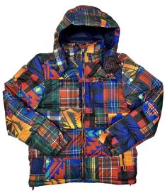 Polo Ralph Lauren Aztec Patchwork Removeable Hooded Down Jacket ABOUT THIS ITEM MSRP - $298 Category: Designer / Lifestyle / Casual Color: Multicolor / Southern / Aztec US size: Men's Medium (38" - 40") - Rare Size!! Condition: Brand new with tags SHIPPING Your new Polo RL Aztec Patchwork Down Jacket will be shipped out the very next business day of purchase once payment is confirmed. Friday purchases will be shipped no later than Monday of the following week.  Any transactions of $125 or more w Designer Lifestyle, Down Jacket, Vest Jacket, Polo Ralph, Gentleman, Mens Jackets, Return Policy, Polo Ralph Lauren, Mens Accessories