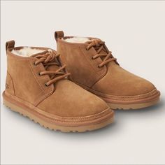 Ugg Neumel Boots Brand New With Box Size 8 Chestnut Ugg Neumel Boots Outfit, Uggs With Laces, Ugg Boots With Laces, Uggs Neumel Outfit Women, Ugg Neumel Outfit, Uggs Neumel, Ugg Lace Up Boots, Slay Shoes, Neumel Uggs