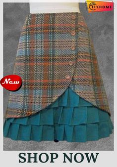 Blue Paneled A-line Checkered/plaid Vintage Skirt Cheap Lined Skirt Bottoms, Casual Cheap Lined Skort, Cheap Denim Skirt For Women, Cute Cheap Blue Denim Skirt, Cheap Cute Blue Denim Skirt, Cheap Lined Skirt For Women, Cheap Plaid Skirted Bottoms, Cheap A-line Lined Skirt, Cheap Lined Skort