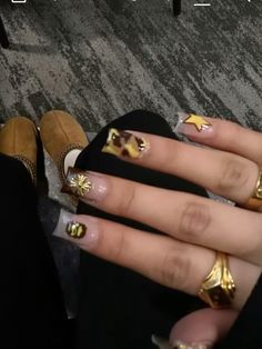 Short Bape Nails, Bape Nails Acrylic, Bape Nails Design, Almond Y2k Nails, Med Nails, Bape Nails, Camo Nails, Henna Nails, Nail Board