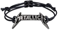 Metallica Classic Logo - Alchemy of England - 1 Metallica Logo, Double Black, Heavy Metal Bands, A Bracelet, Hearts Desire, Classic Logo, Branded Bags, Metal Bands, In 3d