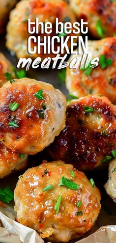 the best chicken meatballs recipe ever