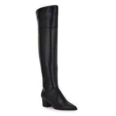 Step into style in these Nine West Maner women's over-the-knee dress boots. Click this FOOTWEAR GUIDE to find the perfect fit and more! Step into style in these Nine West Maner women's over-the-knee dress boots. Click this FOOTWEAR GUIDE to find the perfect fit and more! FEATURES Back zipper closure for secure fit Sleek designDETAILS Faux leather, faux suede upper Textile, synthetic lining Synthetic outsole Pointed toe Zipper closure 1.77-in. heel 19.88-in. shaft height 13.86-in. shaft circumference Spot clean Imported Size: 10. Color: Black Smo. Gender: female. Age Group: adult. Michael Kors Over The Knee Boots, Dress Boots, Knee Dress, Shoe Size Chart, Dress With Boots, Over The Knee Boots, Boot Shoes Women, Over The Knee, Nine West