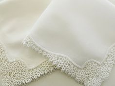 "Lovely ivory color lace wedding handkerchief personalized with classic 3-initial monogram, Mother of the Bride and your wedding date. What an exquisite wedding handkerchief for the Mother of the Bride/ Mother of the Groom or the entire wedding party! This handkerchief is also available in white, you can make your selection at checkout! Color of Handkerchief Shown: Ivory Embroidery color shown: Ivory Handkerchief Size~~Approx. 11\"x11\" Please include the following personalization information in Elegant Solid Color Handkerchiefs For Gifts, Elegant White Handkerchiefs Gift, Elegant White Handkerchiefs As Gift, Classic White Embroidered Handkerchiefs, Elegant Embroidered Handkerchiefs Gift, Formal White Embroidered Handkerchiefs, Elegant White Handkerchiefs For Wedding Gift, Classic White Wedding Handkerchiefs, Elegant Embroidered Handkerchiefs For Wedding Gift