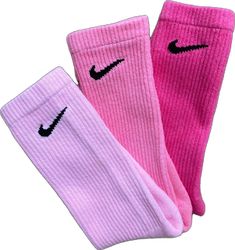 Dyed Nike Socks, Dri Fit Socks, Punch Pink, Beachy Nails, Pink Punch, Nike Socks, Katy Tx, Athletic Socks, Pink Tone