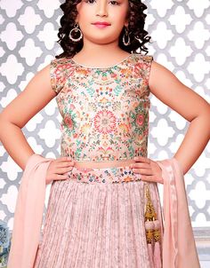 Designer Kidswear Readymade Sharara Suits Processing Time : 20 Working Days Work : Floral Digital Print with Crush Effect Fabric:Top : Banglori Satin Bottom : Faux Georgette Dupatta : Faux Georgette Color:Top : Peach Bottom : Peach Dupatta : Peach Note : For A Designer Look,Grab These Kidswear Readymade Sharara Suits in Fine Colored.These Top And Bottom Are Fabricated On Faux Georgette Pair With Georgette Dupatta.Its Beautified With Designer Digital Printed,Jari Embroidery Work. Slight Color Var Satin Sharara, Peach Dupatta, Floral Digital Print, Sharara Suits, Georgette Dupatta, Sharara Suit, Pink Bottom, Moroccan Caftan, Hip Dress