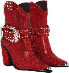 Western Boots With Rhinestone Rivets For Fall, Western Style Moto Boots For Winter Party, Western Moto Boots With Pointed Toe For Party, Western Style Pointed Toe Moto Boots For Party, Western Style Moto Boots With Pointed Toe For Party, Western Snip Toe Moto Boots For Party, Party Western Moto Boots With Snip Toe, Western Style Snip Toe Moto Boots For Party, Western-style Party Moto Boots With Snip Toe