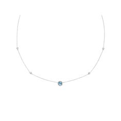 "Complement your everyday attire with this stunning Boston Bay Diamonds blue topaz and lab-grown white sapphire necklace. Click on this JEWELRY & WATCHES GUIDE to learn about fit, styles, materials and more! Complement your everyday attire with this stunning Boston Bay Diamonds blue topaz and lab-grown white sapphire necklace. Click on this JEWELRY & WATCHES GUIDE to learn about fit, styles, materials and more! FEATURES Chain length: 18 in. + 2-in. extender Chain type: cable Metal: sterling silv Blue Diamond Briolette Necklace, Blue Diamond Necklace With Gemstone Accents, Blue Round Necklaces With Single Cut Diamonds, Round Blue Topaz Necklace With Brilliant Cut, Blue Topaz Round Necklace With Brilliant Cut, White Gold Necklaces With Blue Topaz Birthstone, Round Brilliant Cut Blue Topaz Necklace, Brilliant Cut Blue Topaz Round Necklace, Blue Topaz Briolette Necklace In Fine Jewelry Style