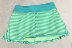 lululemon pace setter neon Bali Breeze stripe skort skirt size 4. Excellent condition Used few times Color may vary Thank you for looking Please check out my other items 1 business day handling or same day shipping Green Skirt, Bali, Size 4, Neon, Thank You, Womens Shorts, Skirt, Green, Pants