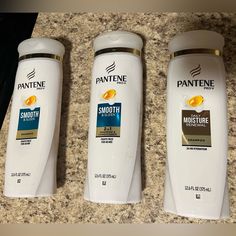 2 Brand New Pantene Smooth & Sleek Shampoo 12.6oz Each. Fights Frizz For 24hrs. 1 Pantene Daily Moisture Renewal. 24hr Hydration. All Brand New, Never Used Or Opened. Opened To Any Offers, Just Ask Pantene Shampoo, Hair Scrub, Detox Shampoo, Oats And Honey, Shampoo And Conditioner Set, Toning Shampoo, Hair Color Shampoo, Hydrating Shampoo, Super Greens