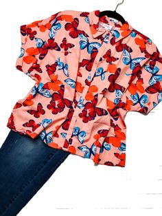 Floral Tops, Casual Button Down Shirt, Men Casual