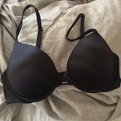 Never Worn, Size 34c Very Sexy Push Up Bra. Still With Some Tags. Victoria's Secret Seamless Push-up Bra, Black Stretch Push-up Bra, Victoria's Secret Solid Bra With Padded Cups, Black Padded Bra For Night Out, Solid Color Push-up Bra With Lined Body, Solid Push-up Bra With Lined Body, Push-up Bra With Lined Body, Victoria's Secret Black Push-up Bra, Victoria's Secret Bra With Built-in Bra