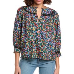 This Stunning Johnny Was Risa Poplin Blouse Is Perfect For Any Casual Occasion. Made From 100% Cotton, This Top Is Comfortable And Stylish. The Vibrant Mti Multi Color Adds A Pop Of Fun To Any Outfit. With A Regular Size Type, It's Easy To Find The Perfect Fit. This Traditional Woven Top Is A Must-Have For Any Woman's Wardrobe. The Blouse Is New With Tags, Making It A Great Addition To Any Collection. Made In China, It's The Perfect Blend Of Trendy And Classic. Vintage Lovers Will Appreciate The Spring Daywear Multicolor Blouse, Spring Multicolor Daywear Blouse, Spring Multicolor Blouse For Daywear, Multicolor Spring Blouse For Daywear, Multicolor Cotton Tops For Work, Multicolor Cotton Workwear Tops, Multicolor Spring Workwear Tops, Multicolor Tops For Spring Workwear, Yellow Relaxed Fit Blouse For Daywear