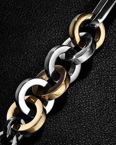 Duality entwined, chaining two truths—a necklace that connects contrasting perspectives. Features multiple ways to wear—style it longer for a more refined look, or leashed for a bolder accent. Forged for all genders and expressions. A dichotomy of chains in a single necklace, embodying contrasting elements. Made of 316L stainless steel, providing a tarnish-free, hypoallergenic, waterproof, and durable adornment. Complete your look with other jewelry from the Paradox series. Sold individually. Ea Single Necklace, Necklaces For Men, Alternative Style, Chain Necklaces, Silver Chain Necklace, Alternative Fashion, Men Necklace, Gold And Silver, Silver Necklaces