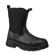 PRICES MAY VARY. Brown PU coated high abrasion leather with black neoprene. Steel Toe styles meet or exceed ASTM 2413-18 standards. Storm Defender Waterproof breathable membrane allows moisture to escape while keeping your feet dry. Cushion Comfort PU Insoles provide comfortable support and reduce foot fatigue. PU Strobel Pad and EVA Filler for added comfort and support. Carhartt Boots, Industrial Boots, Wellington Boot, Men Carhartt, Safety Boots, Carhartt Mens, Mens Shoes Boots, Safety Shoes, Work Boots