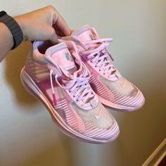 Part Of A Collaborative Series Between The Nba Great And Renowned La Fashion Designer, The John Elliott X Lebron Icon 'Tulip Pink' Remakes The Original In A Gentle, Multi-Hued Motif For Fall 2019. The Creative Partnership Was Made Official In May, 2018, When Lebron Wore The First White Version To Game 4 Of The Conference Finals Against The Celtics. The Lifestyle Shoe Features A Soft Sockliner, Semi-Translucent Synthetic Upper And Full-Length Max Air Outsole Borrowed From The Nike Lebron 8, Which Is Elliott's Favorite Lebron Model. Nike Pink Basketball Shoes With Translucent Outsole, Nike Spring Sneakers With Abzorb Midsole, Nike Sneakers With Abzorb Midsole For Spring, Nike Athleisure Basketball Shoes, Sporty Pink Basketball Shoes With Translucent Outsole, Pink High-top Basketball Shoes With Translucent Outsole, Spring High-top Basketball Shoes With Boost Midsole, Pink Basketball Shoes For Spring Streetwear, Mesh Basketball Shoes With Boost Midsole