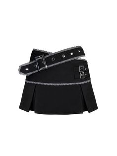 4 Rok Mini, Black Pleated Skirt, Pleated Shorts, Kpop Fashion Outfits, 여자 패션, Cute Skirts, College Fashion, Stage Outfits, Kpop Outfits