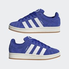 adidas Campus 00s Shoes - Blue | Unisex Skateboarding | adidas US Adidas Campus Aesthetic, Cute Shoes Adidas, Adidas Campus Blue, Shoes Blue, Blue Adidas Shoes, Back To School Shoes, Navy Blue Shoes, Preppy Shoes, Adidas Shoes Women