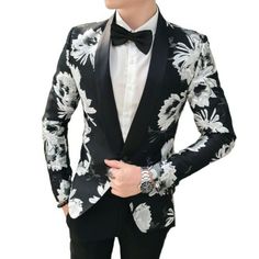 Free & Fast shipping 100% Satisfaction guarantee 30 Days Money Back 100% DELIVERED & TRACKED lowest price guranteed on all orders top quality Your Best Choice & 5 STAR SERVICE Men's One Button Blazer Jacket Shawl collar Slim Fit Floral Printed Wedding L DESCRIPTION Brand Unbranded Size S-2XL Size Type Regular Style Jacket Accents Button Chest Size 35-41 in Closure Button Country/Region of Manufacture China Department Men Distressed No Features Single-Breasted Fit Slim Graphic Print No Handmade N Mens Floral Blazer, Wedding Types, One Button Blazer, Button Long Sleeve, Stage Costume, Floral Blazer, Blazer Buttons, Costume Party, Vest Jacket