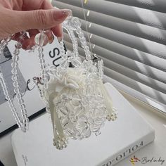 Bird in Bag - Hand pearl bags new fashion pearl small bags handbag shoulder bag bag Pearl Bags, Pearl Bag, Street Trends, Bird In Bag, Bag Bag, Small Bags, Bags Handbags, New Fashion, Crown Jewelry