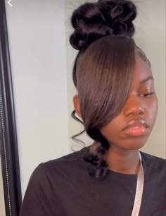 Quick Weaves, Quick Weave Hairstyles, Quick Braided Hairstyles, Hair Techniques, Protective Hairstyles Braids, Pretty Braided Hairstyles