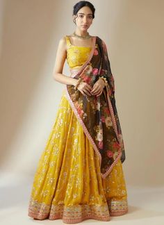 Introducing our collection of Indian ensembles, designed for every memorable moment. Explore our offerings, including attire for the joyful Haldi ceremony, graceful Bridesmaids' Lehenga Choli, intricate Mehendi ensembles, enchanting Engagement Ceremony Lehenga Choli, rhythmic Sangeet Ceremony Lehenga Choli, traditional Tilak/Sagan Ceremony outfits, radiant Haldi Ceremony Lehenga Choli, sophisticated Reception Lehenga Choli, heartfelt Blessing Ceremony ensembles, and opulent Indian wedding attire Yellow Semi-stitched Sets For Navratri, Yellow Choli With Sheer Dupatta For Navratri, Yellow Floor-length Sharara With Sheer Dupatta, Traditional Drape Yellow Choli For Eid, Semi-stitched Yellow Sets With Sheer Dupatta, Festive Yellow Choli With Sheer Dupatta, Bollywood Style Yellow Choli For Eid, Bollywood Yellow Sets With Sheer Dupatta, Yellow Lehenga Saree For Eid