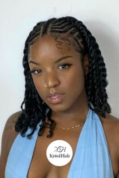 Découvrez ces idées de coiffures tendances faciles à réaliser Natural Hair Twists, Twist Braid Hairstyles