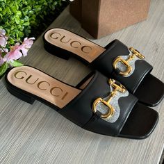 New Gucci Horsebit Flat Sandals Size39.5 With Box With Dust Bag Size 39.5 Made In Italy Made Of Leather Very Classy Model. Gucci Formal Summer Mules, Summer Formal Gucci Mules, Gucci Sandals With Buckle And Block Heel, Gucci Sandals With Buckle Closure And Block Heel, Gucci Block Heel Sandals With Buckle Closure, Gucci Leather Mules For Evening, Chic Gucci Mules For Evening, Gucci Open Heel Mules For Formal Occasions, Gucci Formal Open Heel Mules