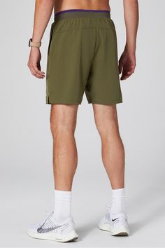 The Fundamental Short II 7in FL2 green male Activewear >> Mens >> Bottom >> Shorts >> Un-lined Shorts regular UPF 50 Green Athleisure Bottoms For Outdoor, Green Relaxed Fit Bottoms With Go-dry Technology, Green Bottoms With Go-dry And Relaxed Fit, Green Go-dry Short Bottoms, Green Athleisure Bottoms With Short Inseam, Green Moisture-wicking Bottoms For Spring, Green Short Length Bottoms For Outdoor, Green Go-dry Short Leg Bottoms, Khaki Workout Bottoms For Summer