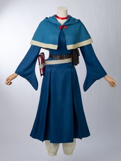 Includes: Dress, shawl, waist accessories, pants, neck accessories, headwear, elf ears
Material: Terylene
Size: Female XS-XXXL Dc Costumes, Waist Accessories, Rwby Cosplay, Delicious In Dungeon, Black Butler Cosplay, Dress Shawl, Zelda Cosplay, Marvel Costumes, One Piece Cosplay